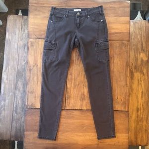 Cabi Bittersweet Cargo skinny pants